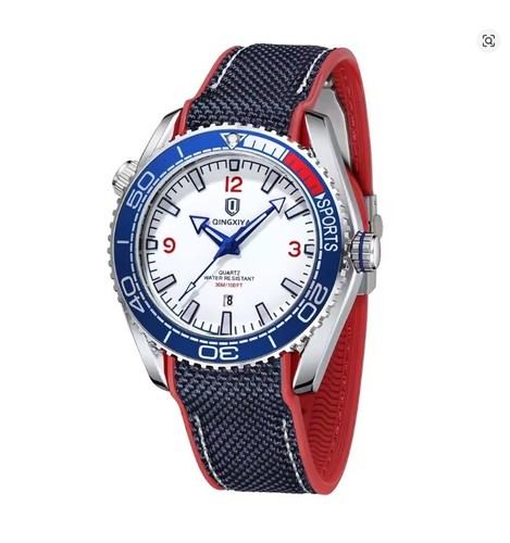 Qx6690 diver bianco blu - bianco,