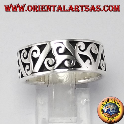 Anello argento 925 a - d'argento, ‰
