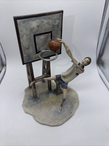 Scultura dunking giocatore - giocatore, di