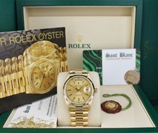Rolex 36 mm oro 18 kt data