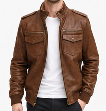 Giubbotto bomber uomo vera