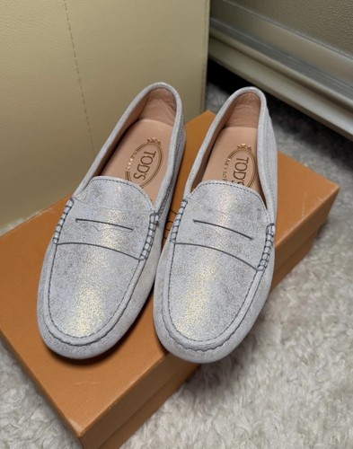 Mocassini tod argento - tod's,