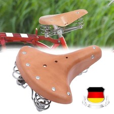 Sella in pelle per bicicletta
