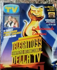 TV SORRISI E CANZONI N.18 1999-Telegatto99-Baudo-Carlucci-Padre Pio-Barbarossa-