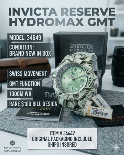 Invicta nuovo orologio riserva - invicta,