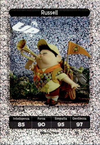 Disney pixar card esselunga