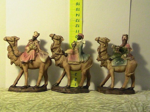 Tris magi con cammelli - magi,