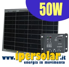 Kit fotovoltaico 50w per - kit,