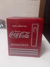 Porta tovaglioli salviette coca cola  ghiacciata plastica Majestic vintage frigo