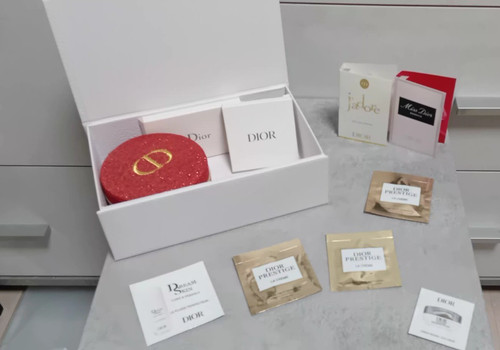 Set dior portagioie - set, rosso