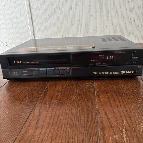 Sharp 7855u lettore - sharp, vcr