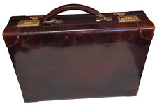 Valigetta 24 ore vintage in pelle con chiusure a combinazione