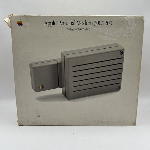 Apple personal modem 300 1200 - apple, 300/1200