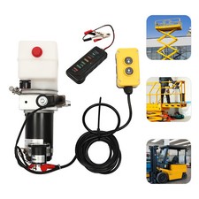 Gruppo idraulico pompa idraulica pompa ribaltabile rimorchio serbatoio 800 W 12 V DE