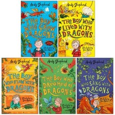 The Boy Who Grew Dragons Series 5 Books Collection Set By Andy Shepherd