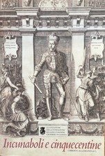 "Incunaboli e cinquecentine"