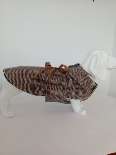 Cappotto per cane pura lana - in,