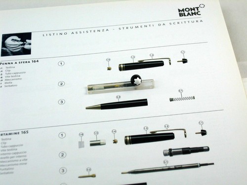 Ricambi spare parts montblanc - spare,