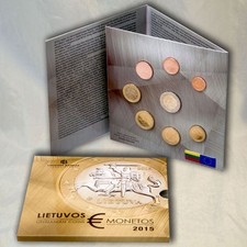 Lituania 2015 euro set 1ct - 2