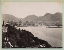 Italie, Lac de Côme, Panorama