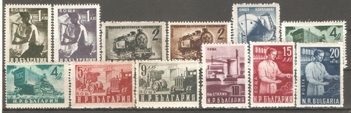 Francobolli bulgaria 1950 1951 - bulgaria, 1950-1951