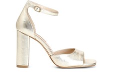 SANDALO METALLIZZATO CON