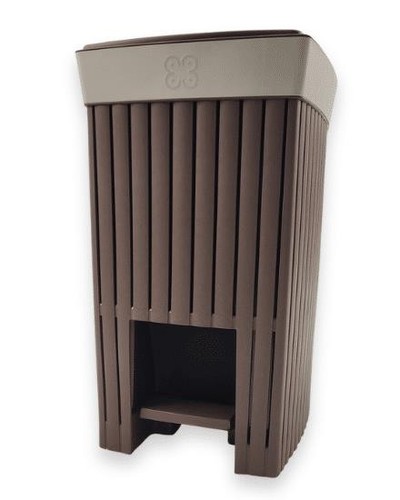 Pattumiera bidone con - bidone,