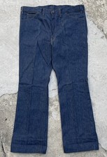 Early 70s Levi’s Bottom Bell Big E Raw Denim Jeans