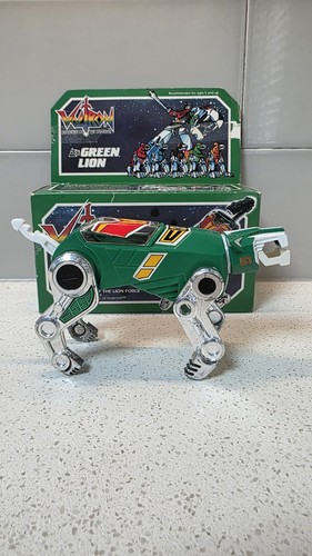 Voltron green lion - voltron, 1984