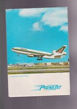 airlines airplane plane ALITALIA il nuovo dc 10 aereo PIGNA JET - busta envelop