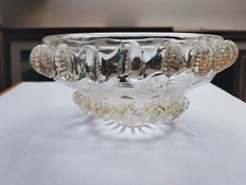 MURANO ricambio lampada parete vetro trasparente oro coppa tazza fondo  APPLIQUE