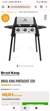 Barbecue gas broil king - gas,