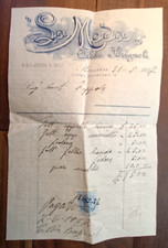 1927 BRESCIA Fattura