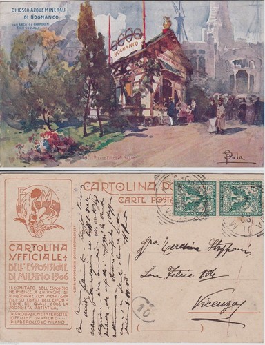 Milano esposizione 1906 - -,