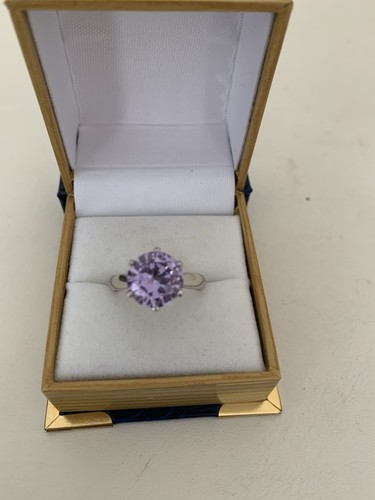 Anello solitario argento - solitario, in