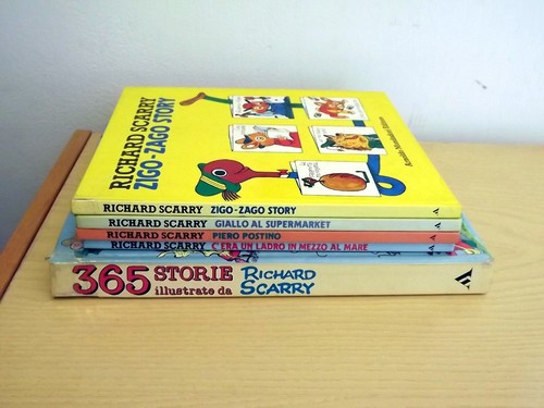 Lotto libri richard scarry - lotto, 5