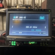 Autoradio Alpine CVA-1004 solo per parti di ricambio (NO SOUND)