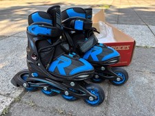 ROCES pattini in linea bambino, taglia 26-29 regolabile, inline skates roller