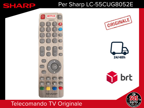 Telecomando originale sharp - telecomando, tv