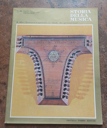Storia della musica fascicolo - della,