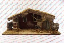 Presepe Natale Pastori Capanna Artigianale Made In Italy