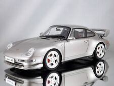 Modellino auto GT Spirit Porsche 911 (993) Carrera RS Clubsport 1996 argento 1:18