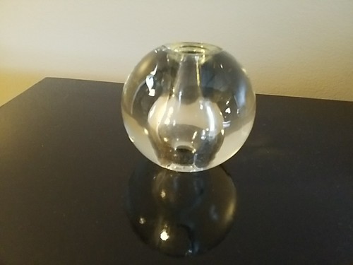 Vintage glass lamp - glass,