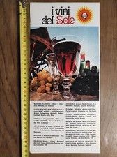 Due pubblicità vintage 1970: Sicilia Vini del Sole + Fuji Fujifilm FAI PROPOSTA