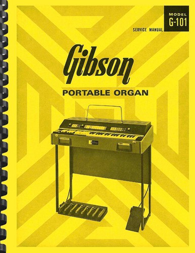 Gibson 101 organo - gibson, portatile
