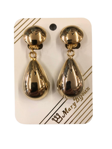 Orecchini clip pendente - orecchini,