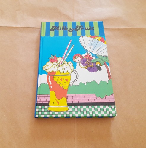 Diario vintage milk fruit - diario,