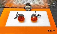 Harley Davidson frecce ant. + staffe cromo originali Softail Dyna Sportster 883