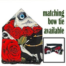 Teschio Rosa Fiocco Cravatta E