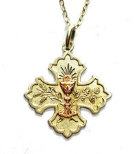 Collana antica francese con